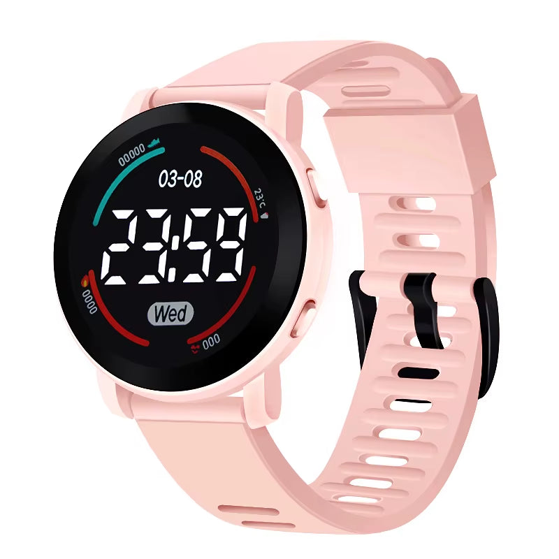 Ladies' Electronic Watch, Minimalist Sports LED Electronic Watch