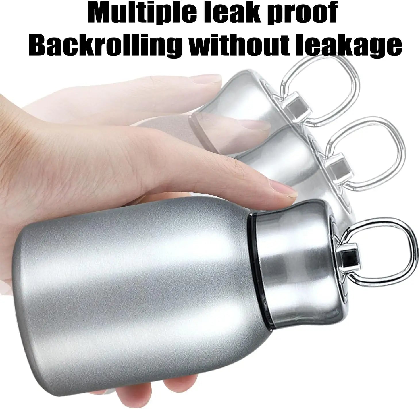 Stainless Steel Mini Vacuum Insulated Water Bottle for Hot and Cold Drinks Travel Coffee Cup 10.2 Oz /300 Ml