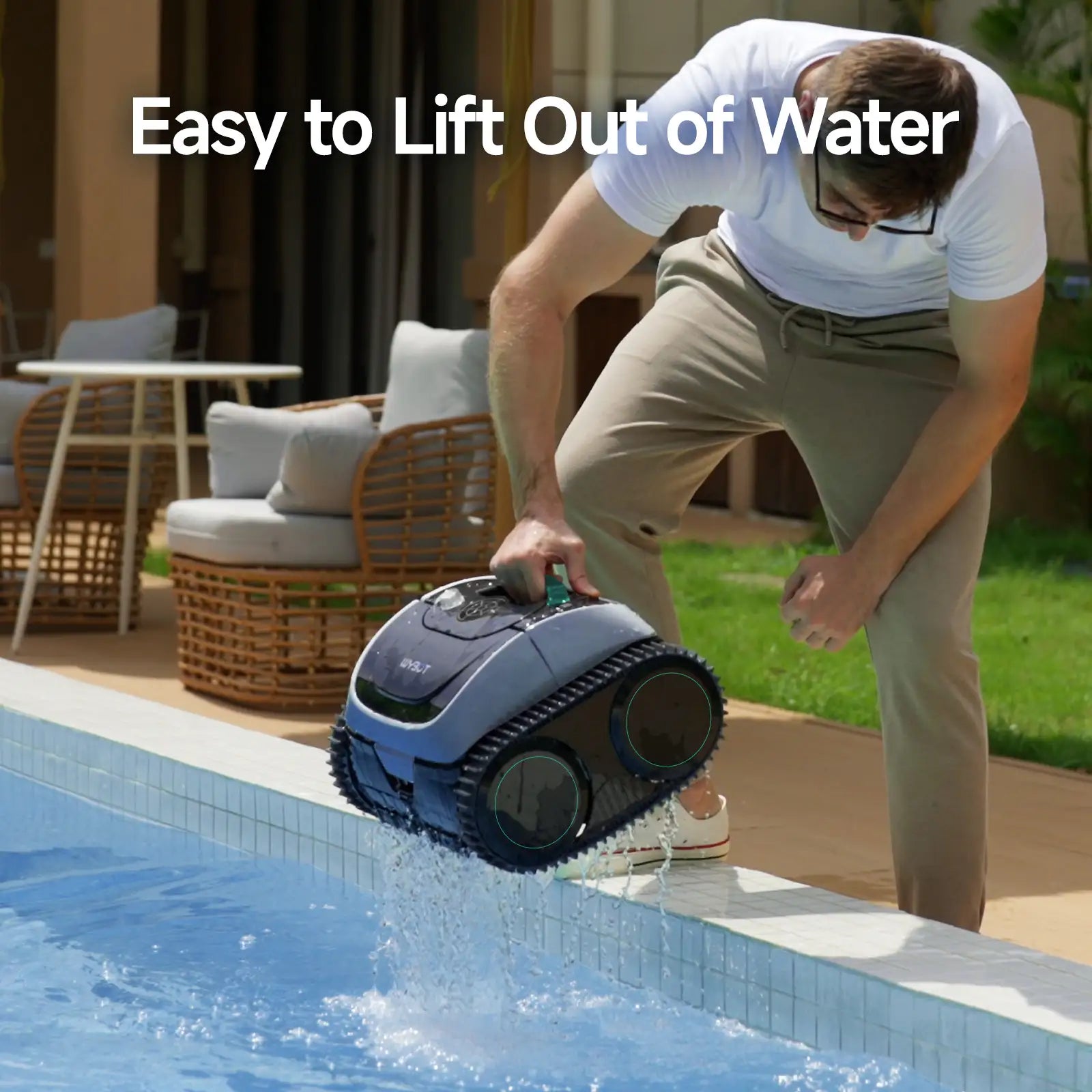 (2026 Upgrade)  C1 Cordless Robotic Pool Cleaner