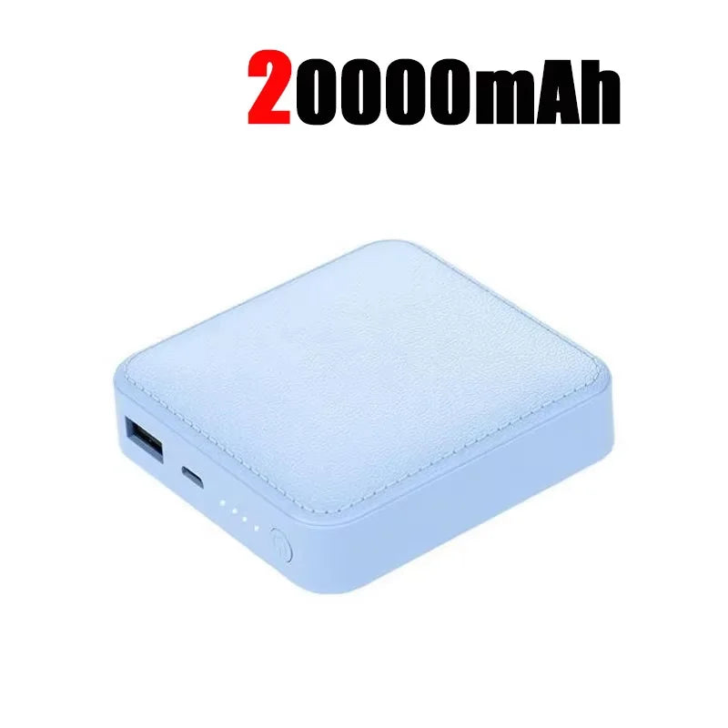 50000Mah Mini Power Bank Super Fast Charging High Volume Compact Portable Power Bank for Iphone Samsung Huawei 2025 New