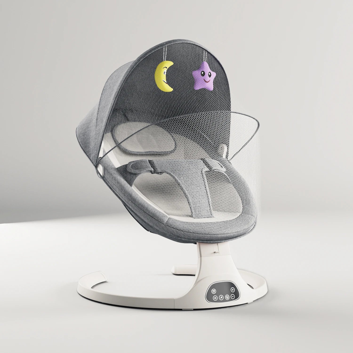 Baby Bed Baby Swing Electric Baby Accessories Baby Childcare Cradles Baby Cribs Crib Electric Baby Rocking Chair Baby Newborn Items Crib for Baby Moises for Babies Electric Rocking Chair for Baby Multifunctional Baby Crib Infant Rocking Bed LCD Screen