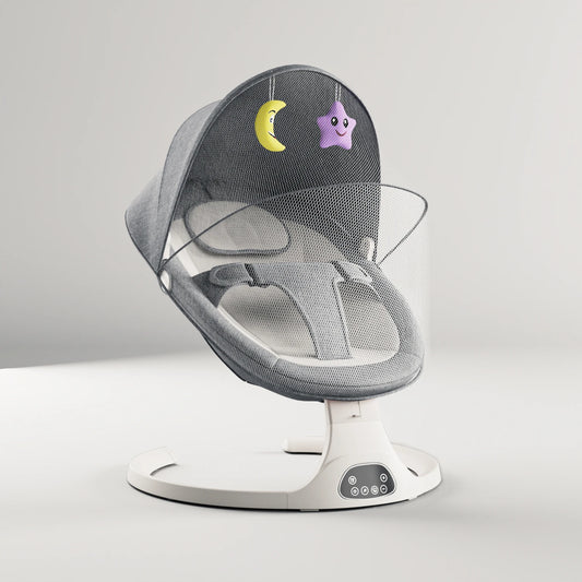Baby Bed Baby Swing Electric Baby Accessories Baby Childcare Cradles Baby Cribs Crib Electric Baby Rocking Chair Baby Newborn Items Crib for Baby Moises for Babies Electric Rocking Chair for Baby Multifunctional Baby Crib Infant Rocking Bed LCD Screen