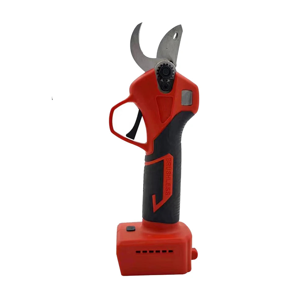Brushless Electric Pruning Shears Garden Tools Pruner 0/1 LED Screen Cordless Fruit Tree Scissors for Milwaukee 18V Battery Pin