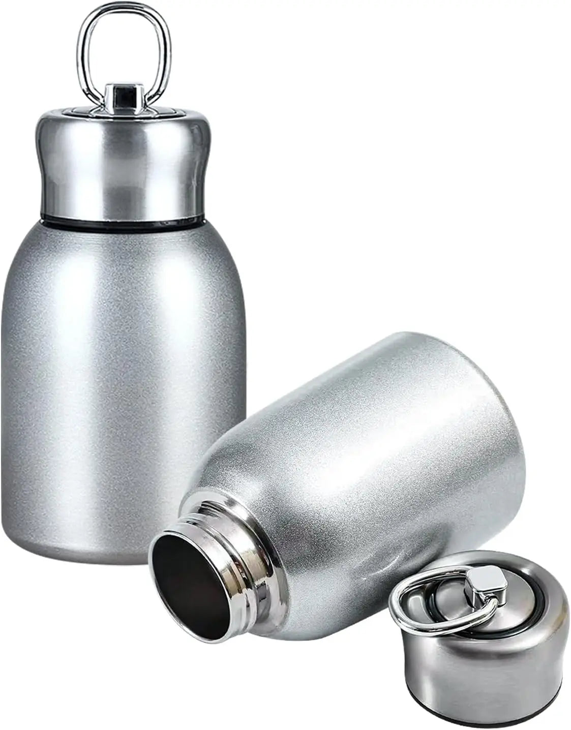 Stainless Steel Mini Vacuum Insulated Water Bottle for Hot and Cold Drinks Travel Coffee Cup 10.2 Oz /300 Ml