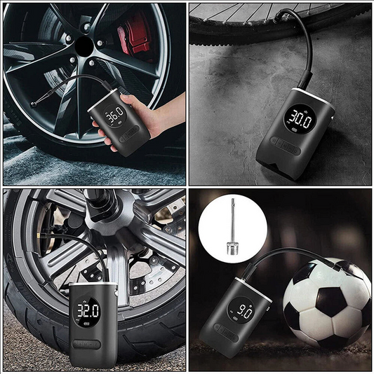 The Oz Bargain Store™ Cordless Tyre Inflator – High-Precision Portable Air Pump | 150 PSI