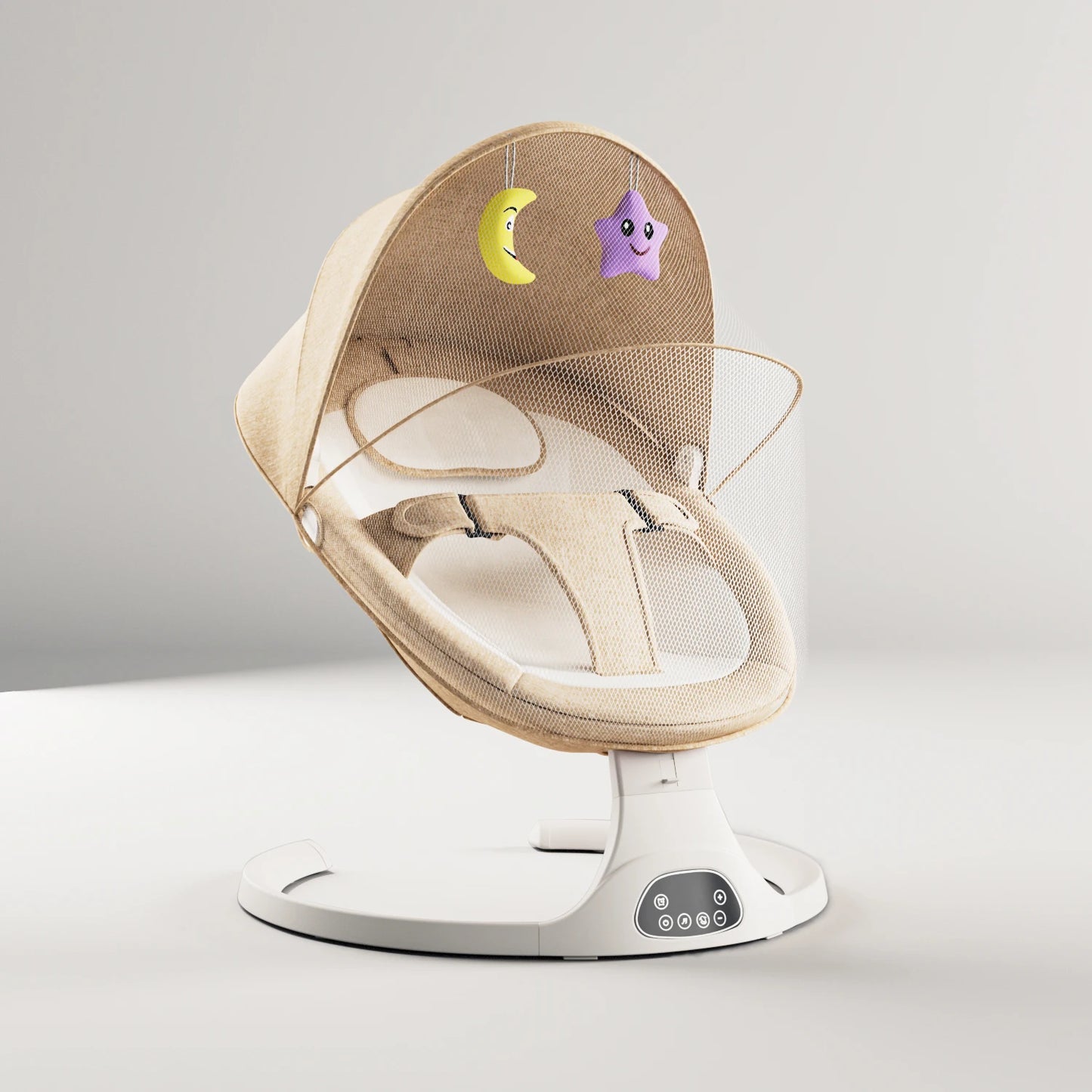 Baby Bed Baby Swing Electric Baby Accessories Baby Childcare Cradles Baby Cribs Crib Electric Baby Rocking Chair Baby Newborn Items Crib for Baby Moises for Babies Electric Rocking Chair for Baby Multifunctional Baby Crib Infant Rocking Bed LCD Screen