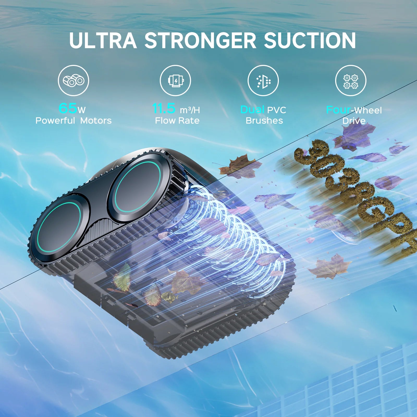 (2026 Upgrade)  C1 Cordless Robotic Pool Cleaner