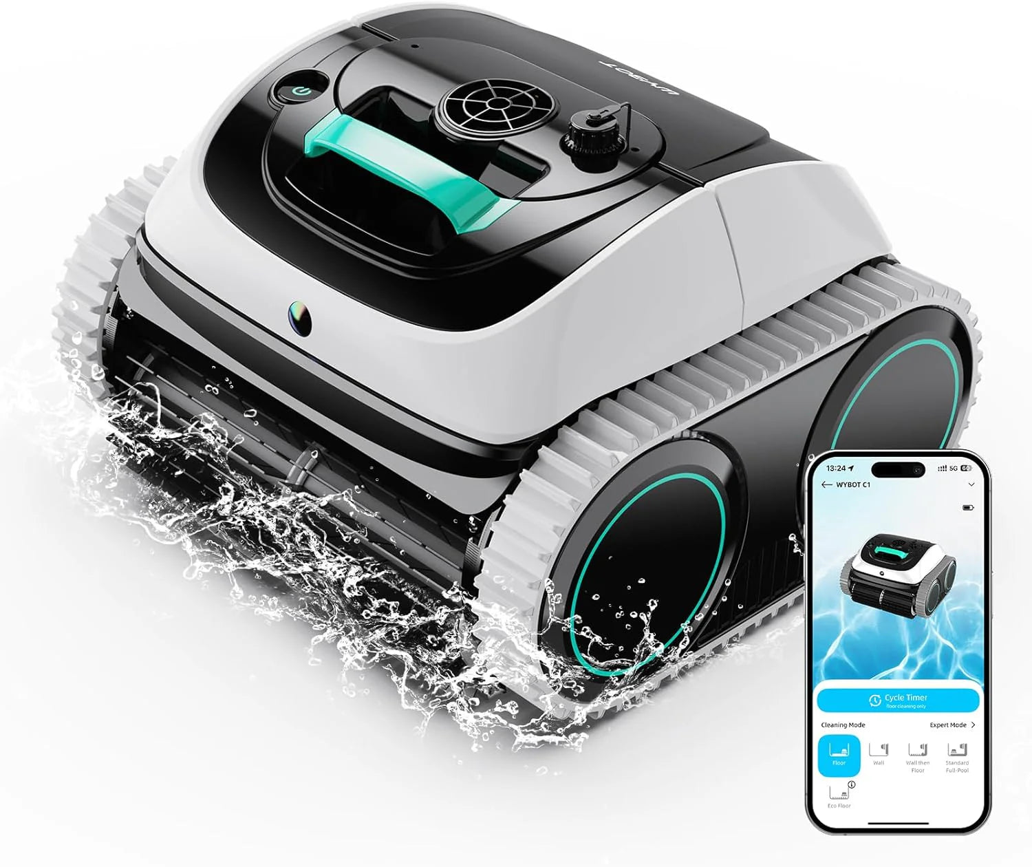 (2026 Upgrade)  C1 Cordless Robotic Pool Cleaner