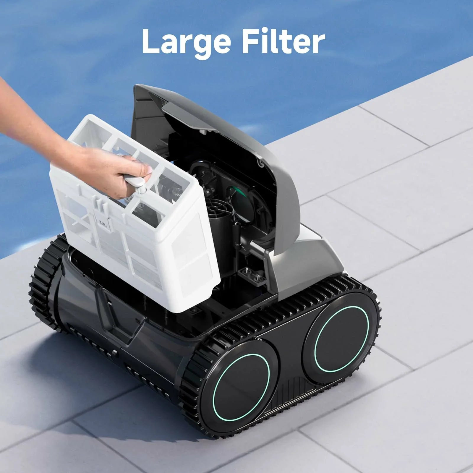 (2026 Upgrade)  C1 Cordless Robotic Pool Cleaner