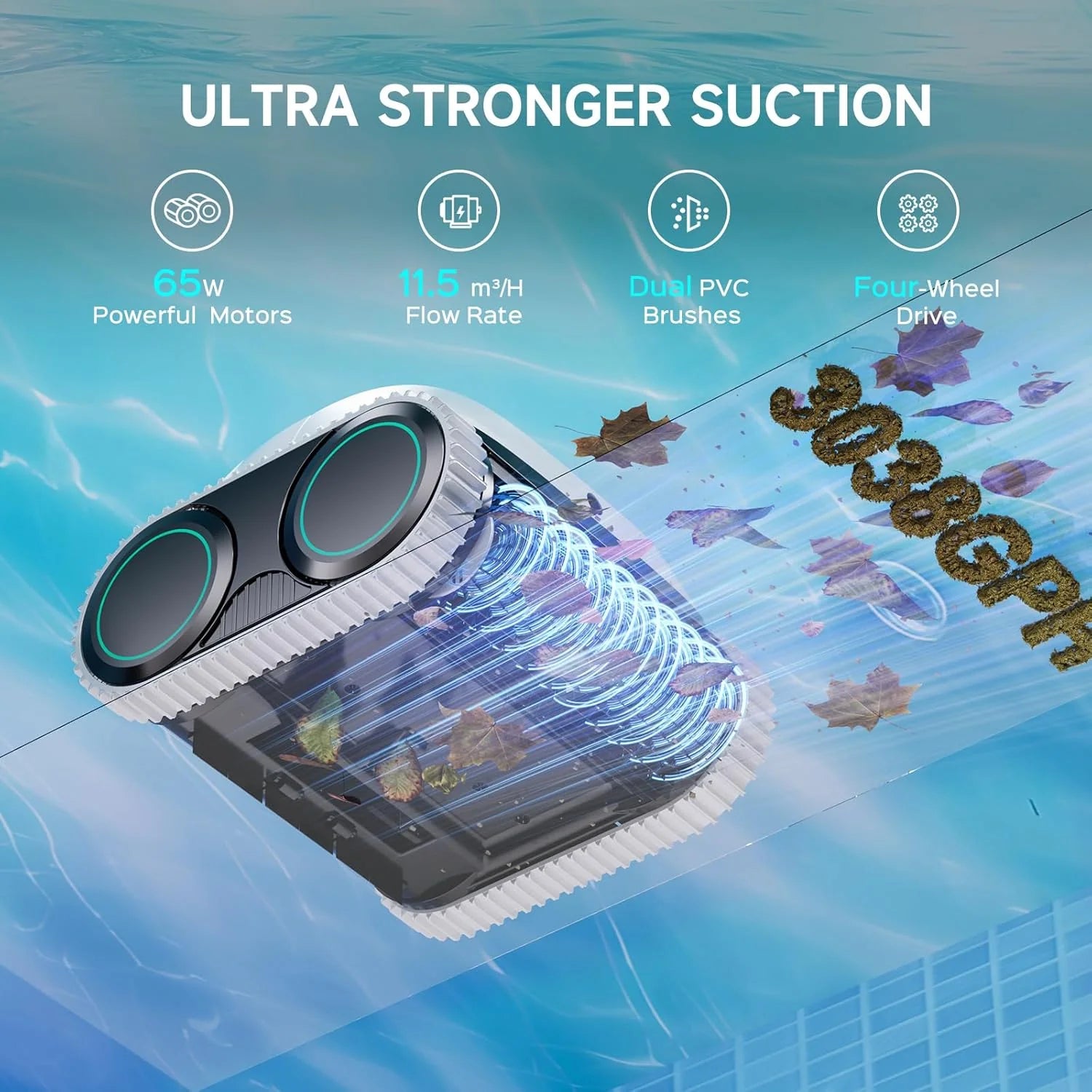 (2026 Upgrade)  C1 Cordless Robotic Pool Cleaner